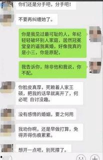 爆料小三聊天记录最新版,揭秘最新版情感背叛内幕  第2张